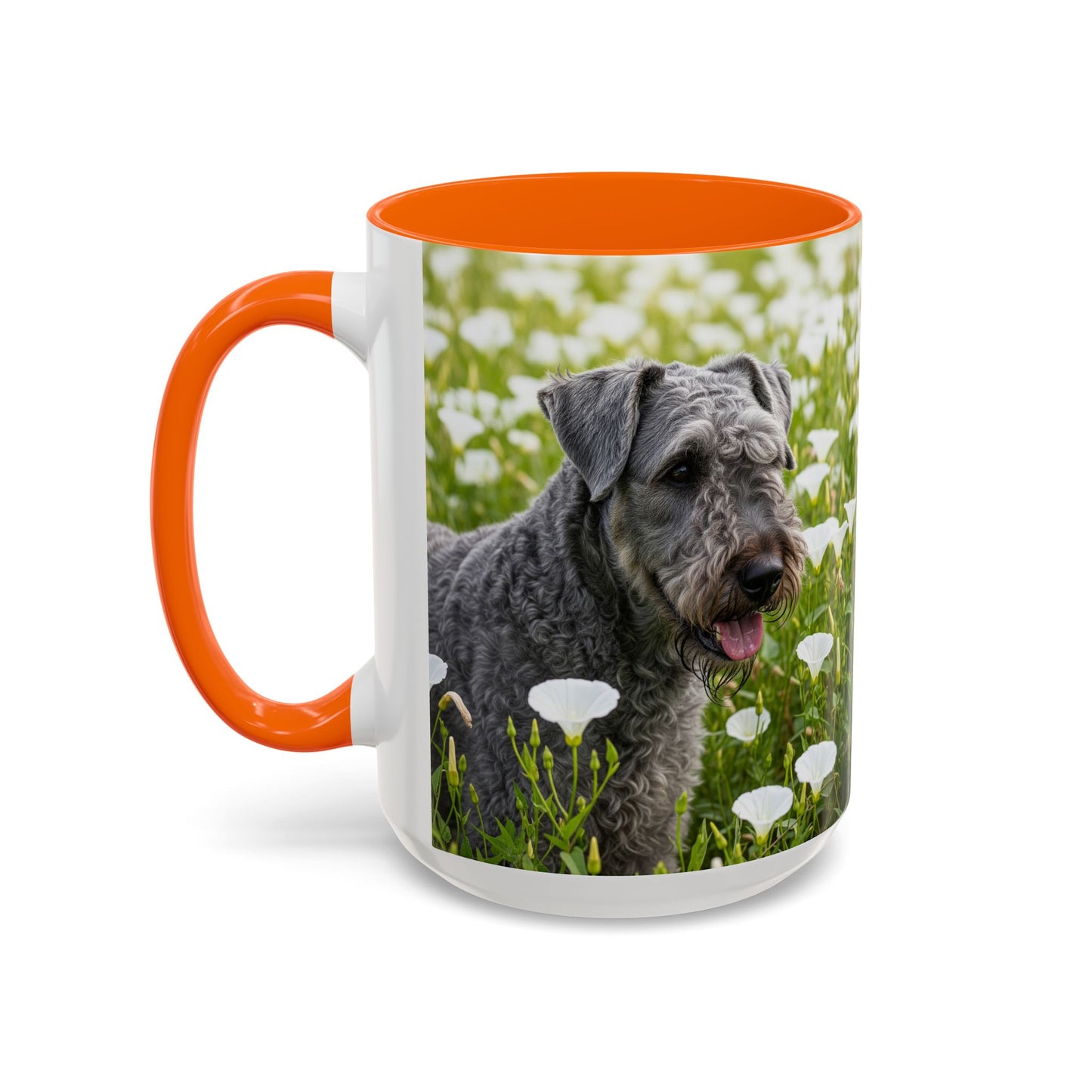 Taza de café con diseño de Kerry Blue Terrier: el regalo perfecto para los amantes de los perros.