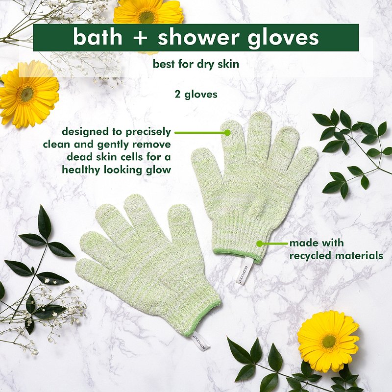 GUANTES DE BAÑO EXFOLIANTES 