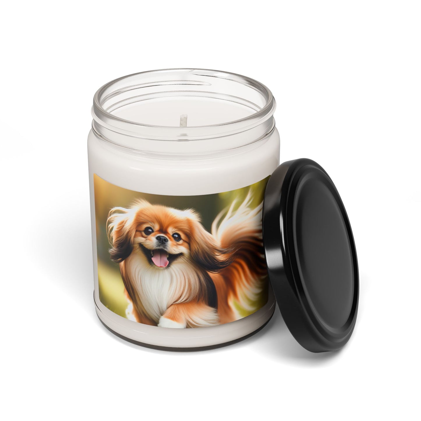 Tibetan Spaniel- Scented Soy Candle, 9oz