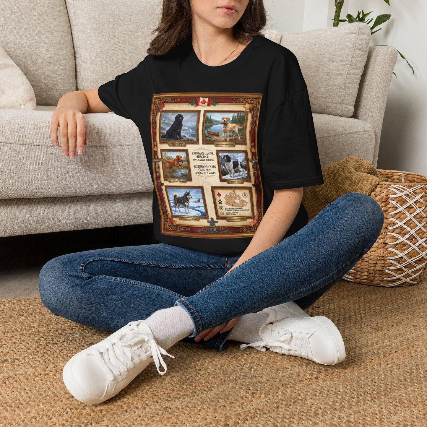Canadian Canine Heritage Tee Shirt