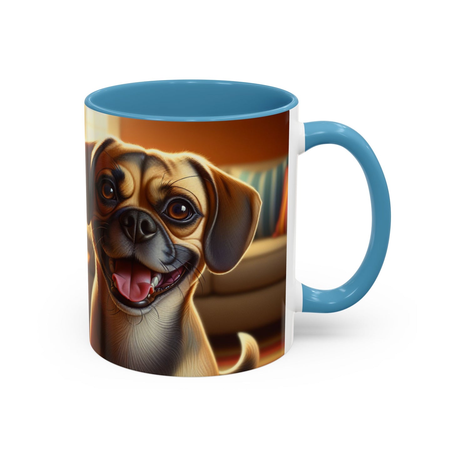 Taza de café con detalles de Puggle: el regalo perfecto para los amantes de los perros