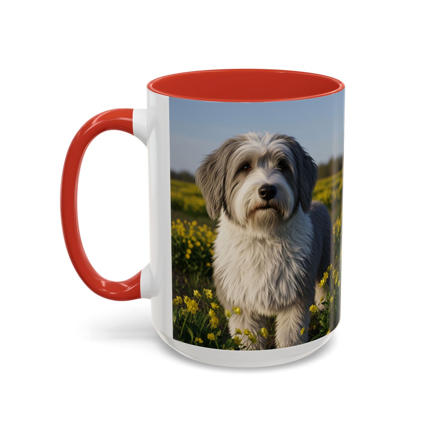 Taza de café con diseño de perro pastor polaco de las tierras bajas: el regalo perfecto para los amantes de los perros.