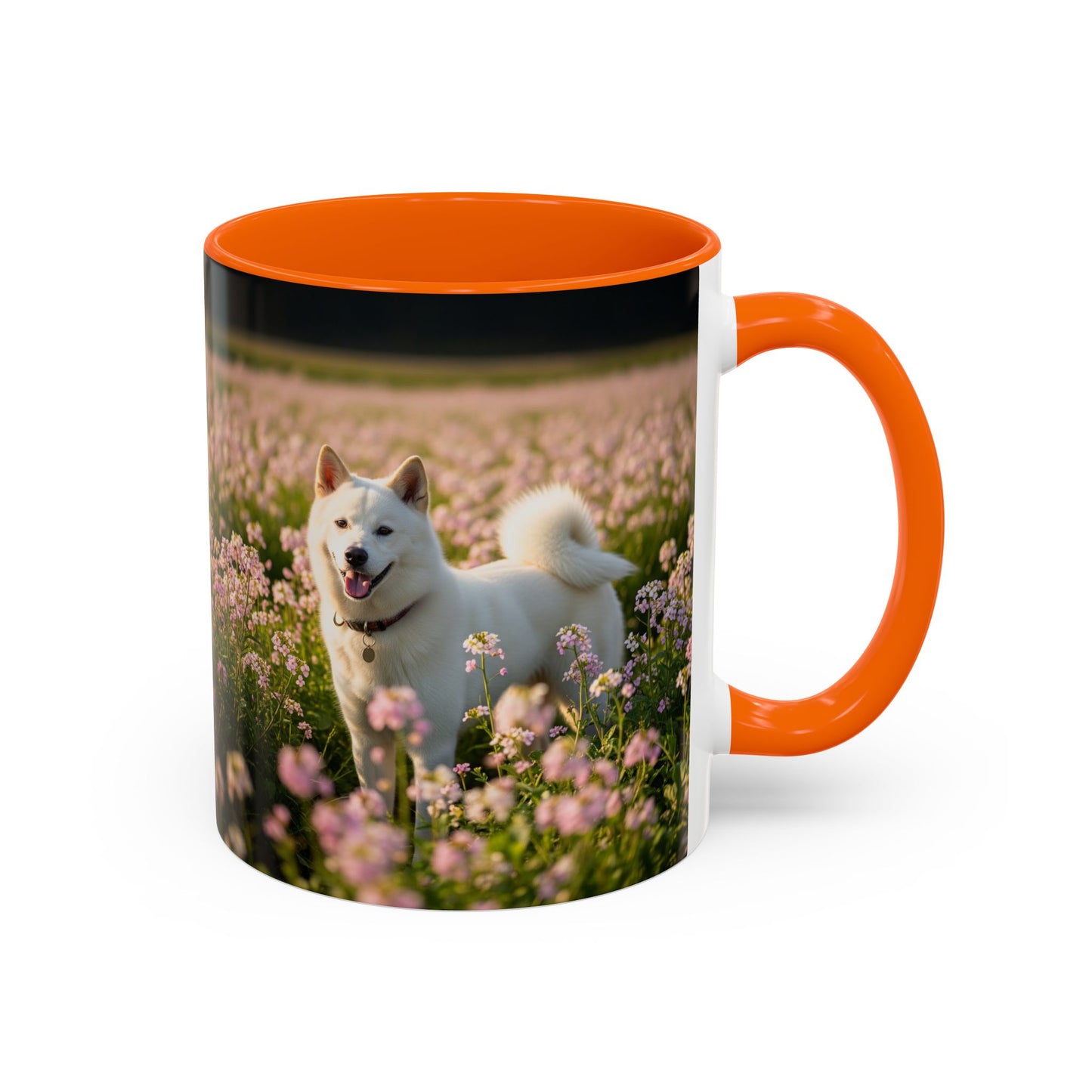 Mug Kishu Ken Accent Coffee - Cadeau idéal pour les amoureux des chiens