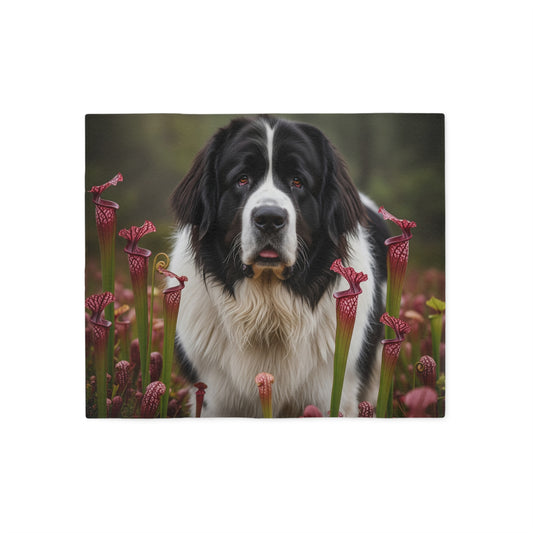 Landseer Sweatshirt Blanket