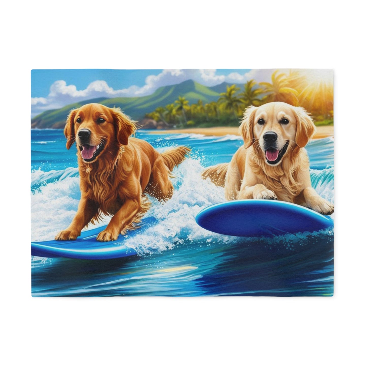 Couverture sweat-shirt Surf Dogs