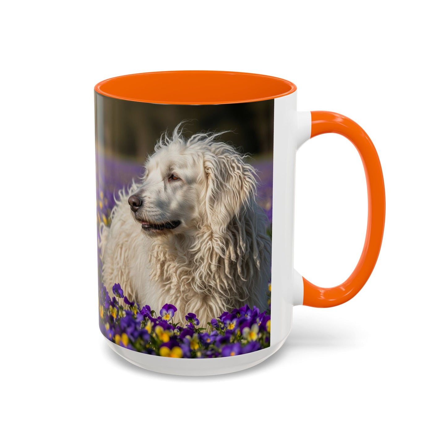 Taza de café con detalles de Komondor: el regalo perfecto para los amantes de los perros