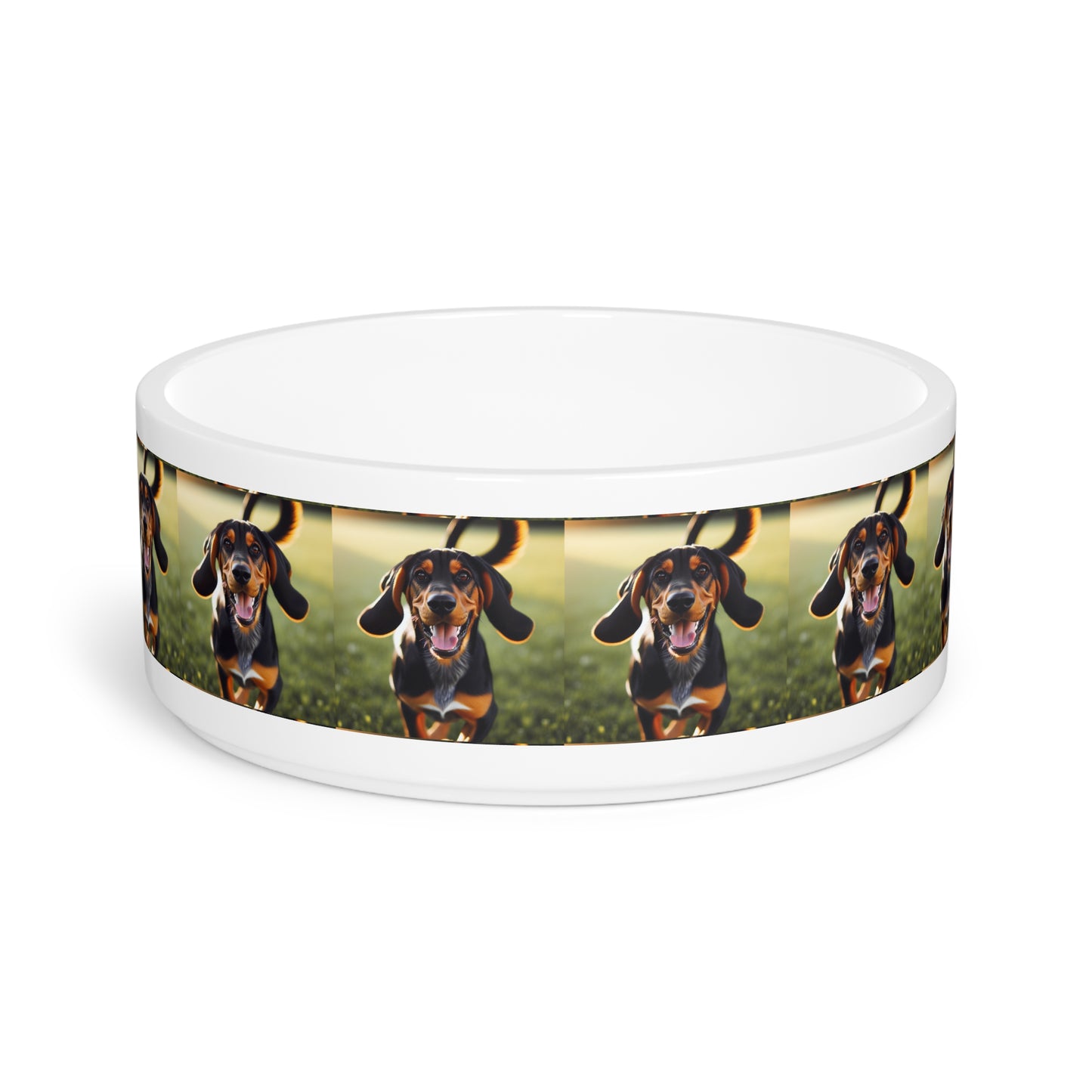 Black and Tan Coonhound Pet Bowl