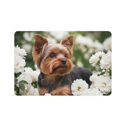Pet Food Mat (12x18) - Yorkshire Terrier