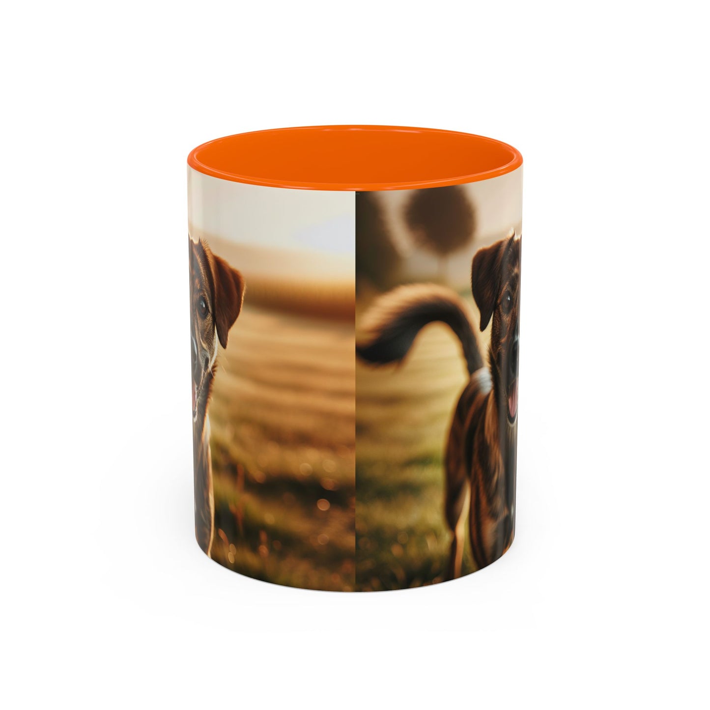 Mug à café Mountain Cur Accent - Cadeau idéal pour les amoureux des chiens