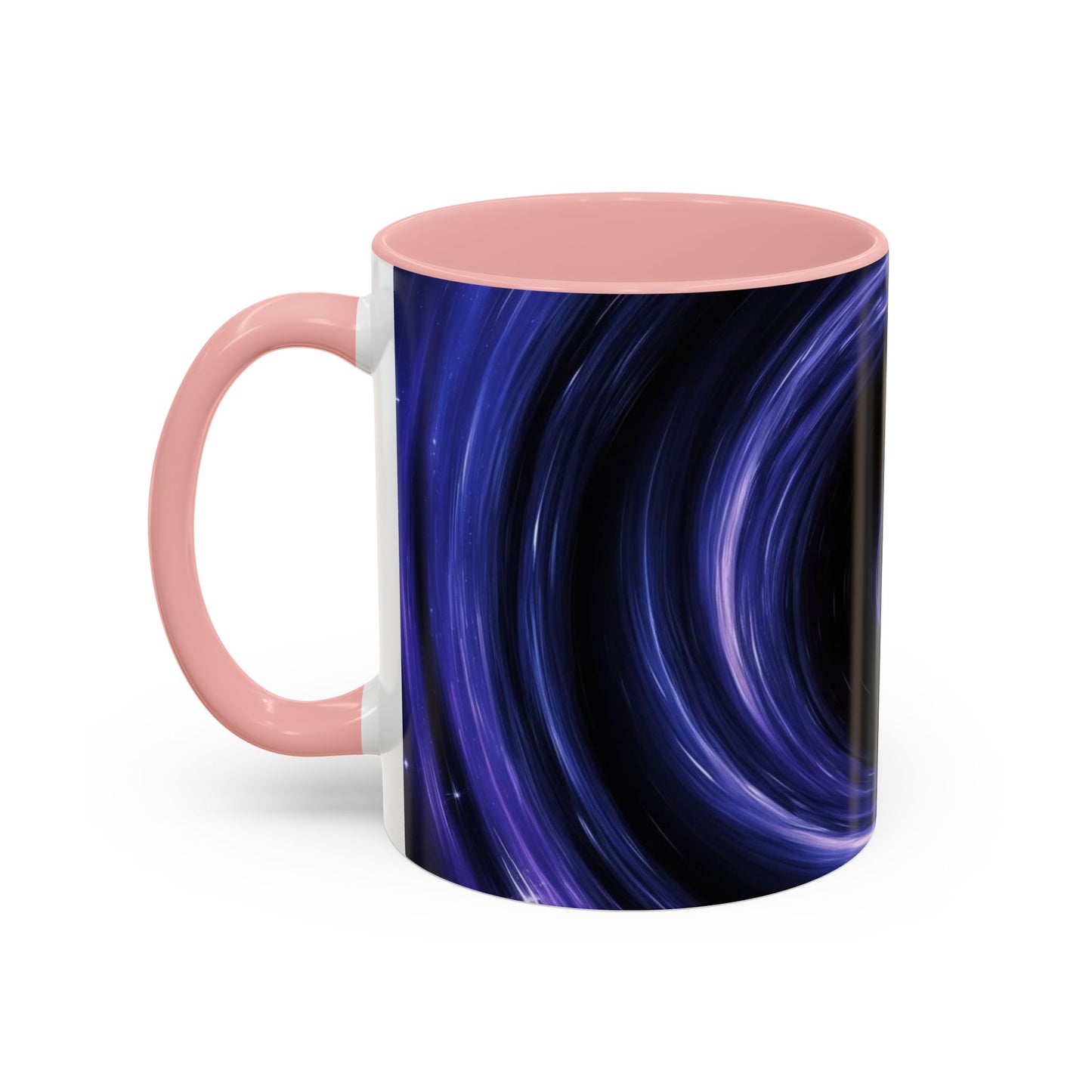 Optical Illusion Accent Mug – Ceramic Coffee Cup