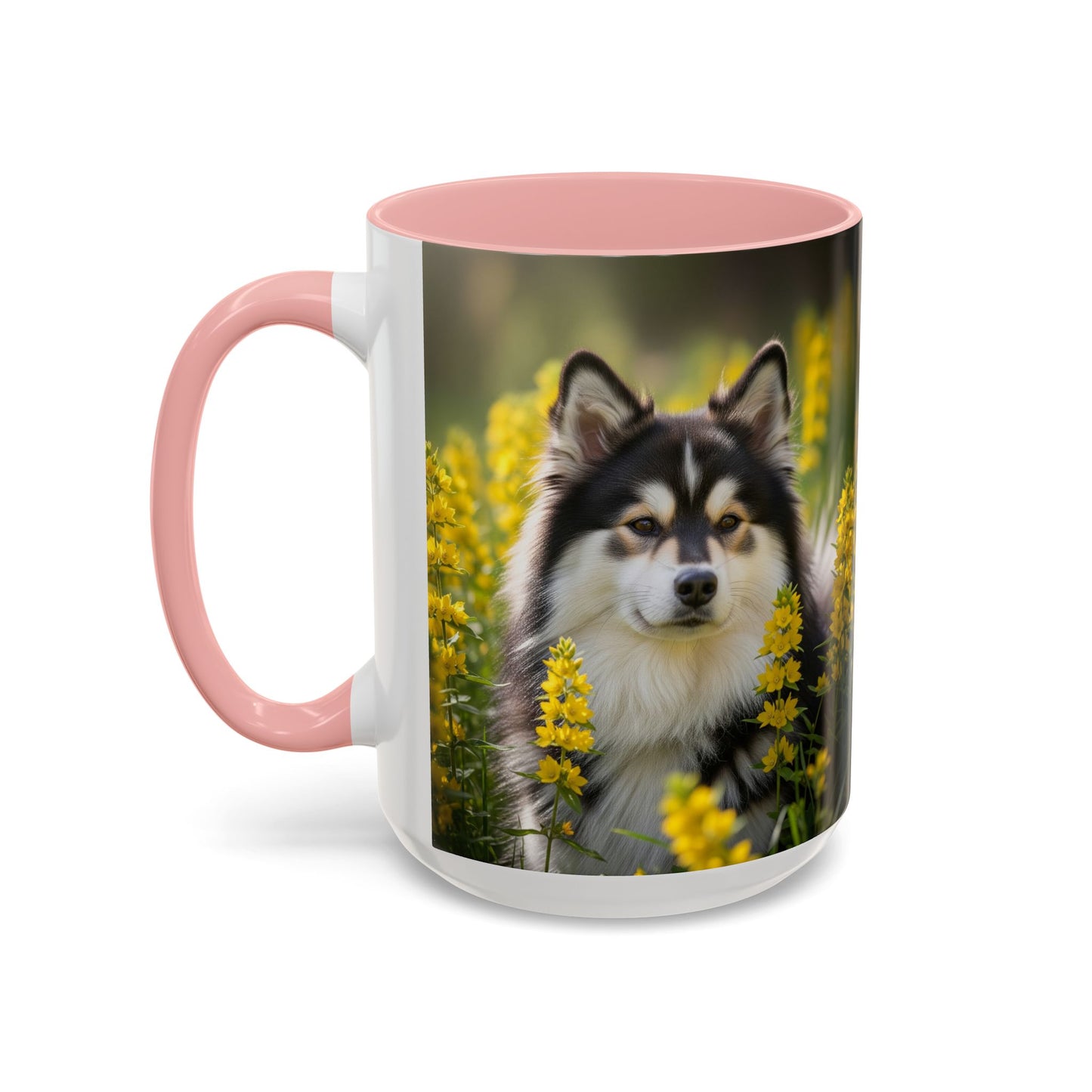 Taza con diseño de perro lapón sueco: el regalo perfecto para los amantes de los perros.