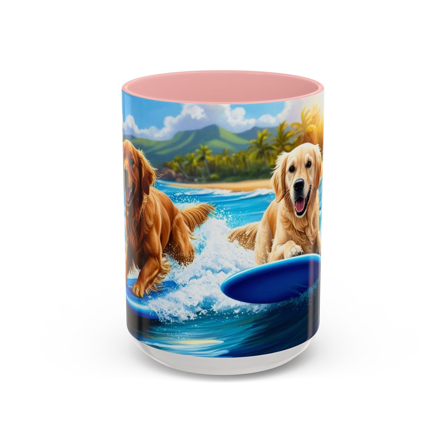 Taza de café con detalles de Surf Dogs: el regalo perfecto para los amantes de los perros