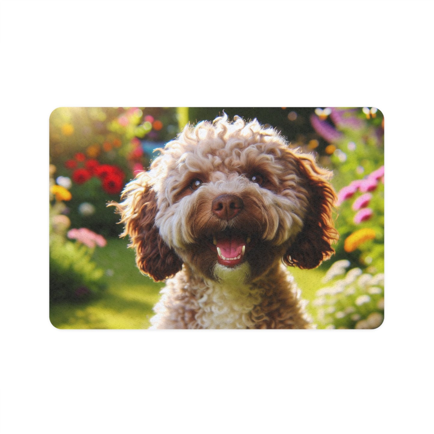 Pet Food Mat (12x18) - Lagotto Romagnolo