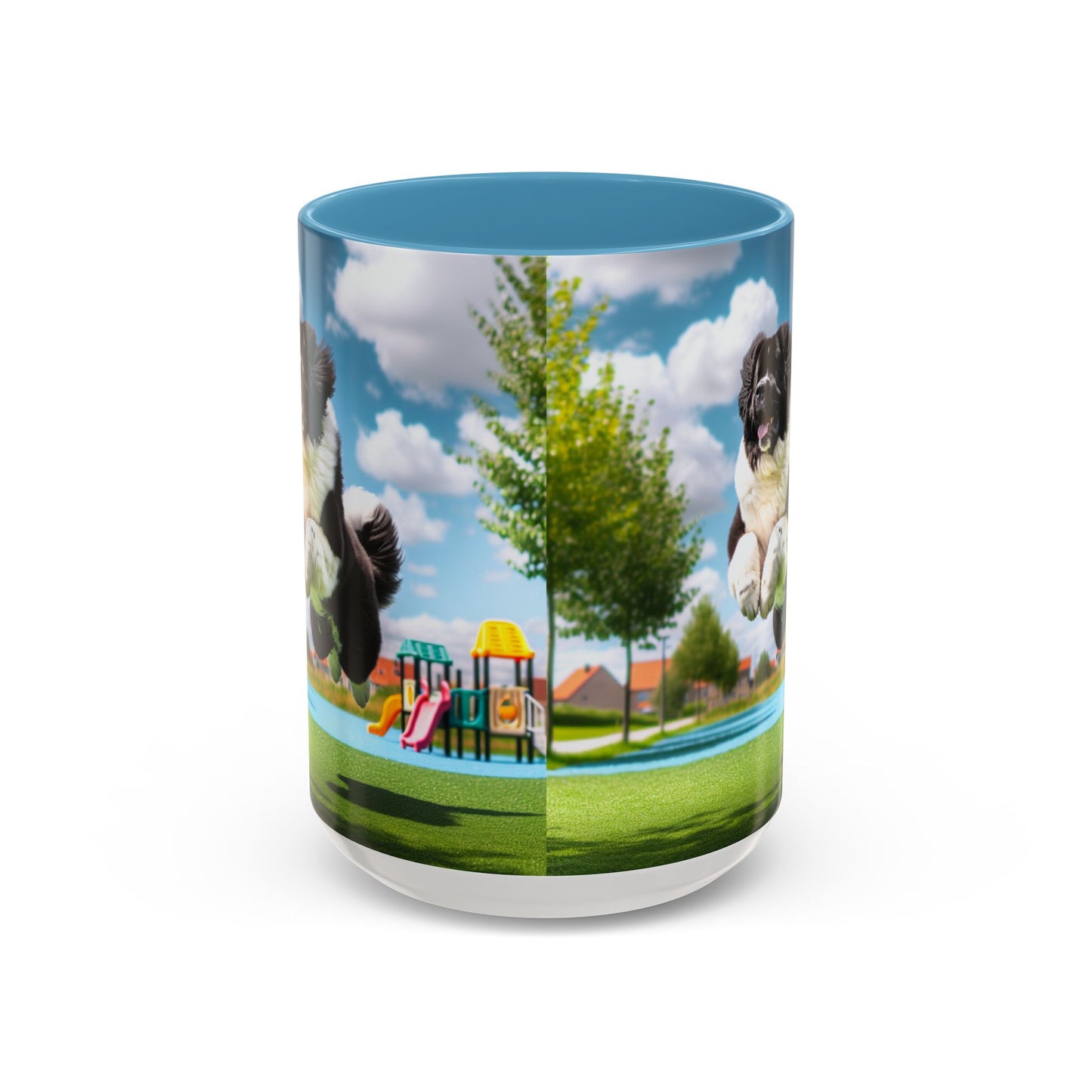 Taza de café con acento Landseer: el regalo perfecto para los amantes de los perros