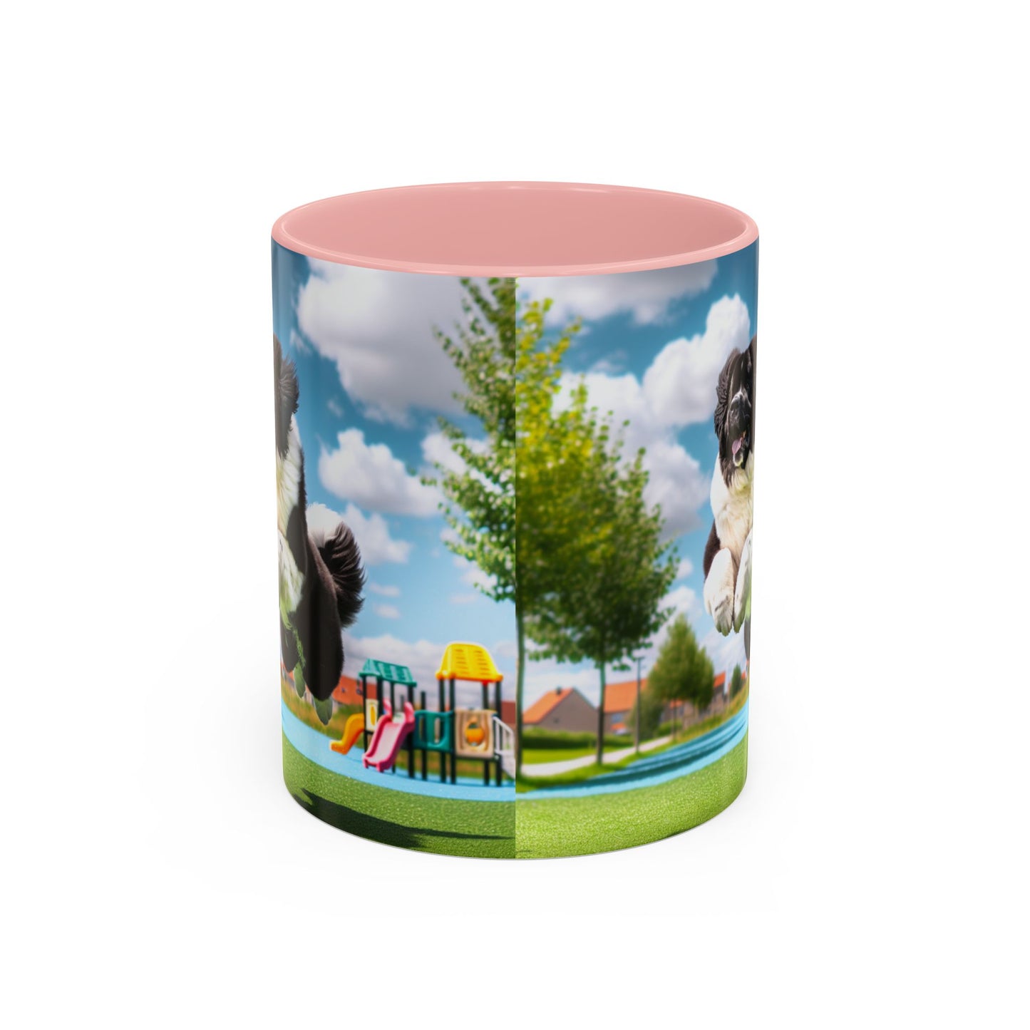 Taza de café con acento Landseer: el regalo perfecto para los amantes de los perros