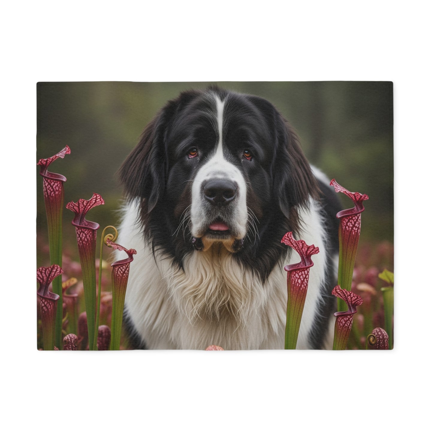 Landseer Sweatshirt Blanket