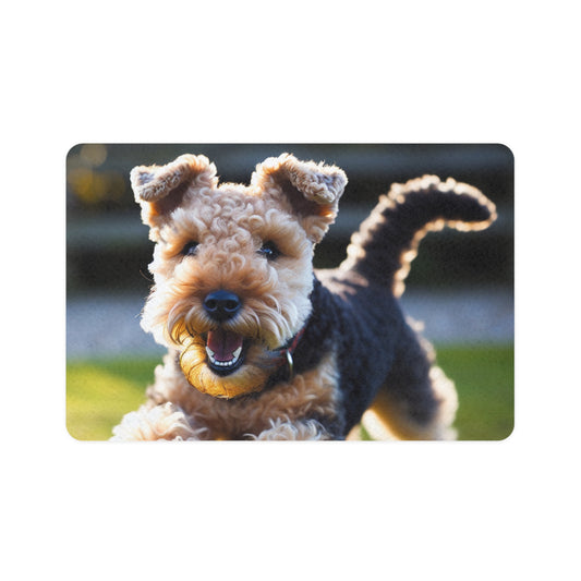 Pet Food Mat (12x18) - Lakeland Terrier