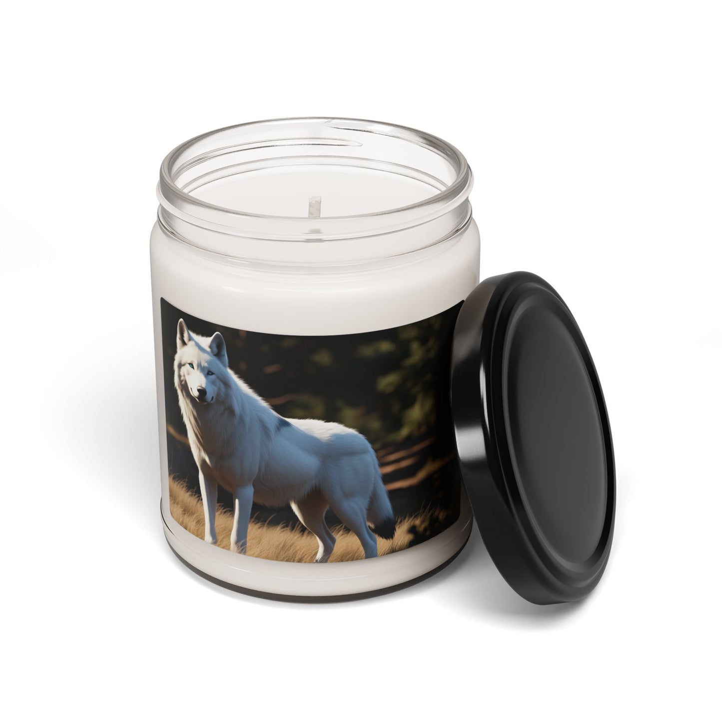 White Wolf- Scented Soy Candle, 9oz