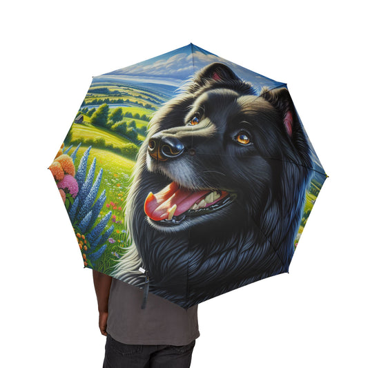 Croatian Sheepdog Semi-Automatic Foldable Umbrella