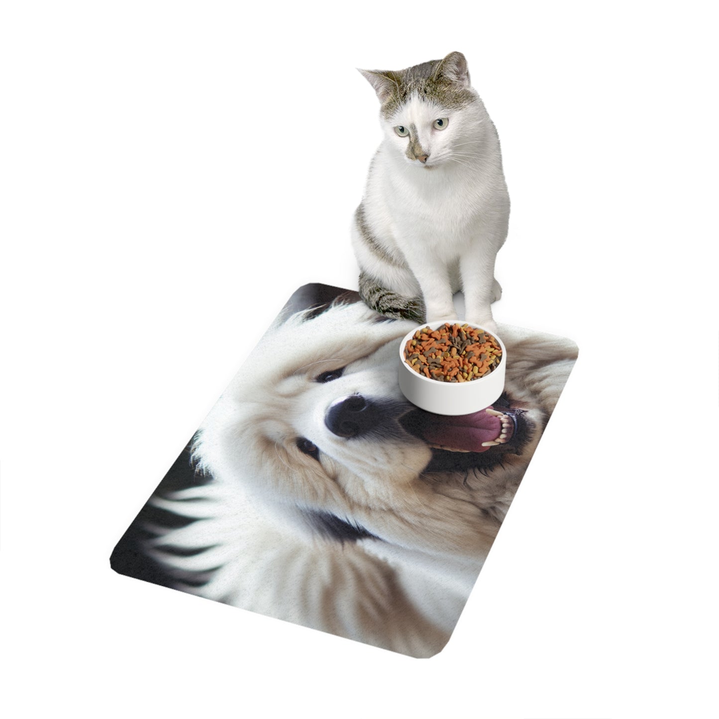 Pet Food Mat (12x18) - Tatra Shepherd Dog