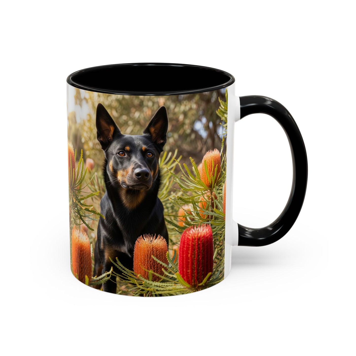 Working Kelpie Accent Coffee Mug - Perfect Gift for Dog Lovers