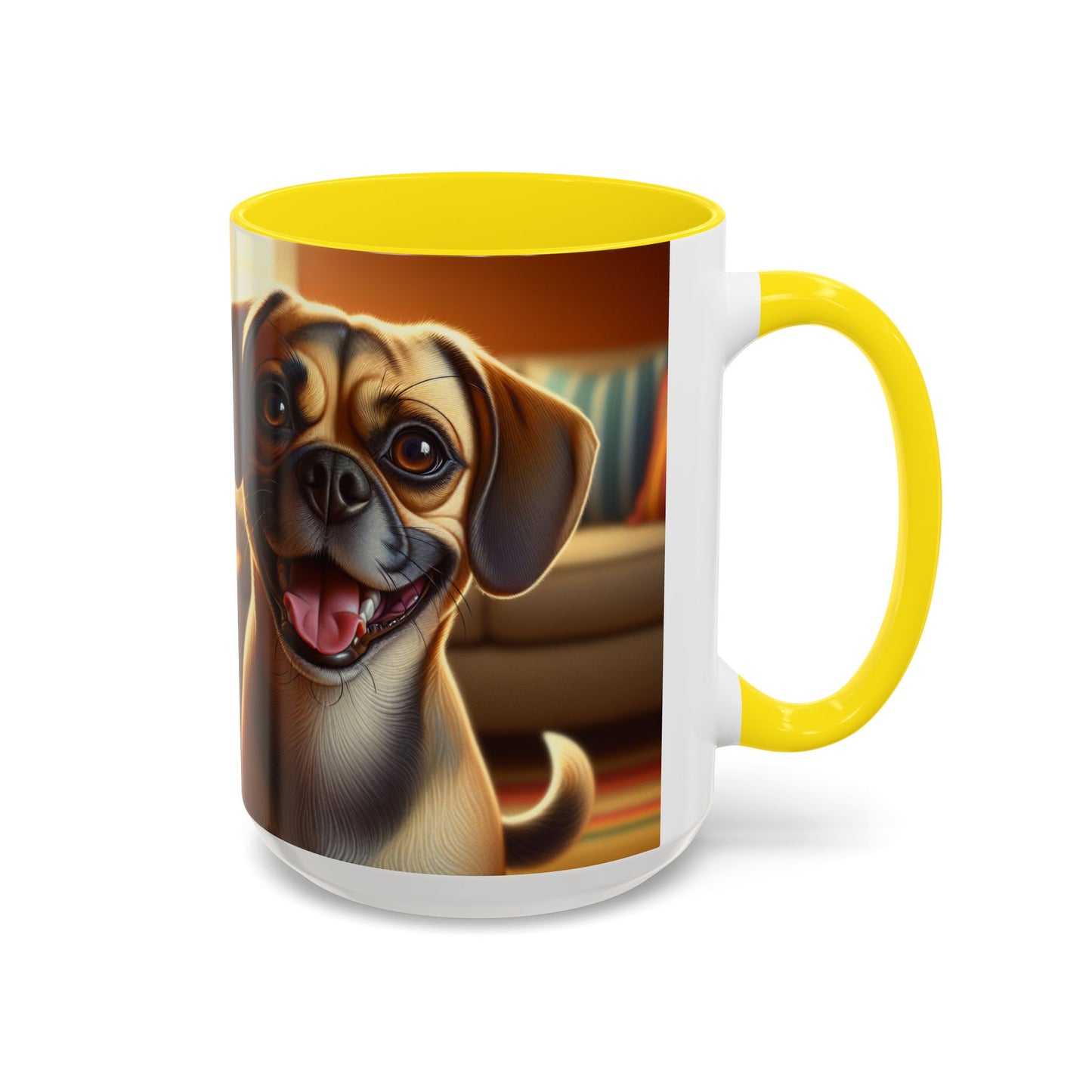 Taza de café con detalles de Puggle: el regalo perfecto para los amantes de los perros