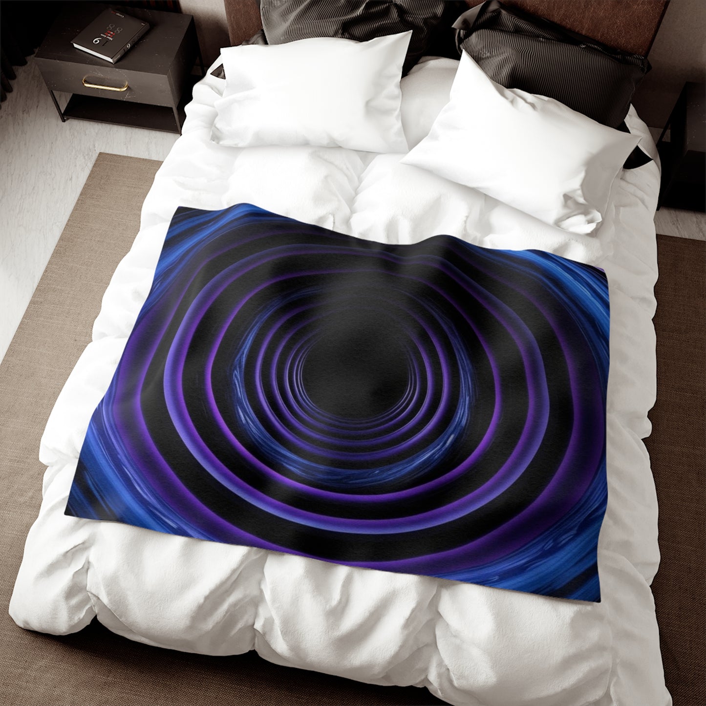 Optical Illusion Sweatshirt Blanket