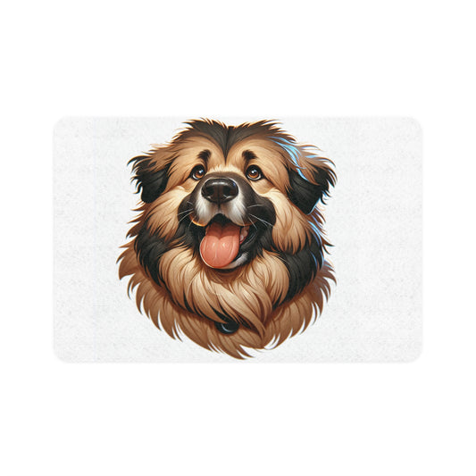 Pet Food Mat (12x18) - Caucasian Shepherd Dog