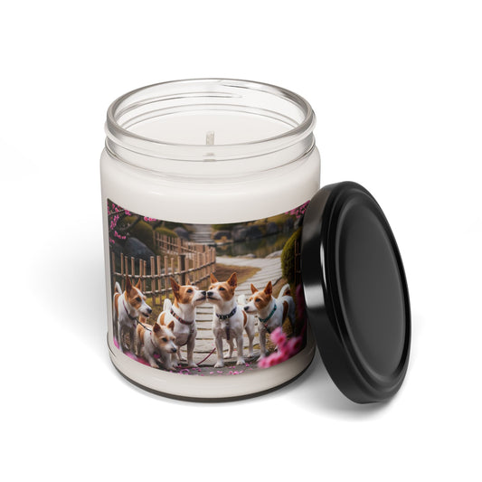 Japanese Terrier- Scented Soy Candle, 9oz