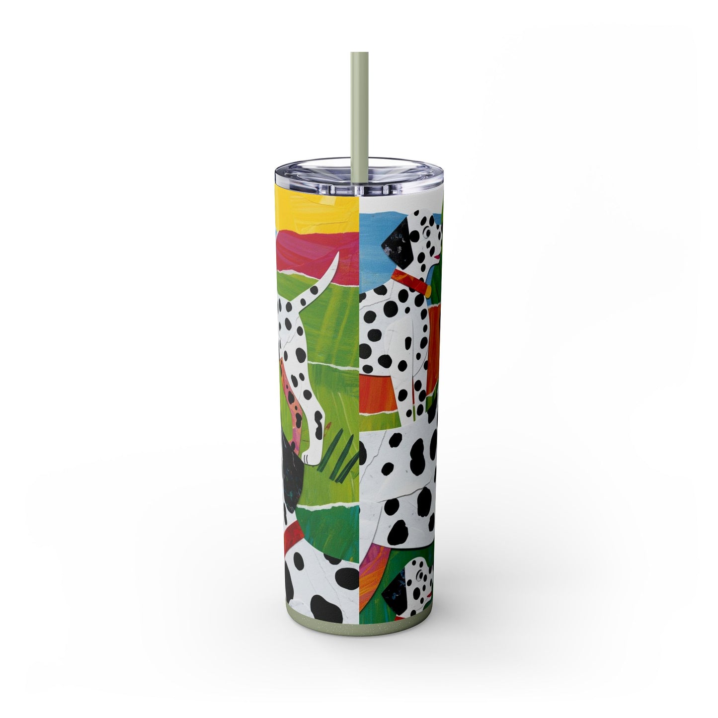 Gobelet isotherme Dalmatien avec paille, 590 ml