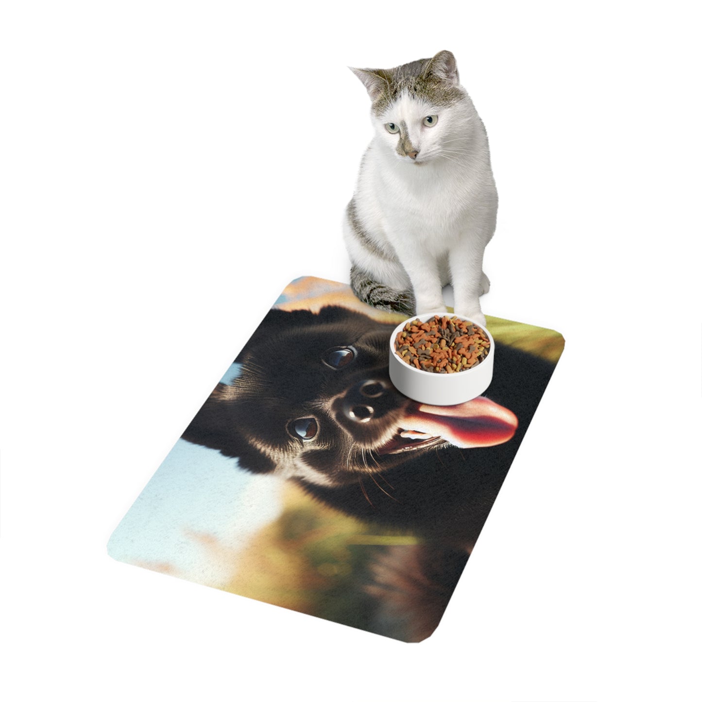 Pet Food Mat (12x18) - Schipperke