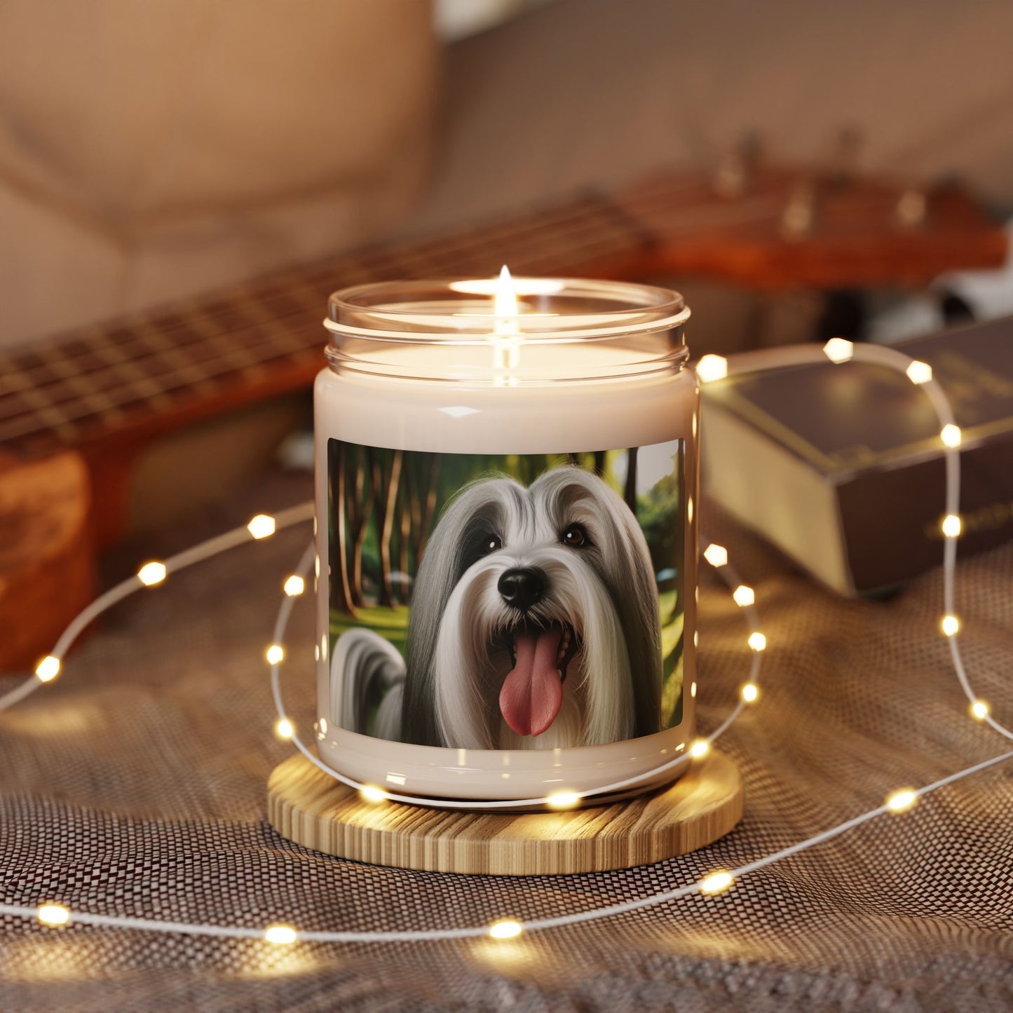 Tibetan Terrier- Scented Soy Candle, 9oz