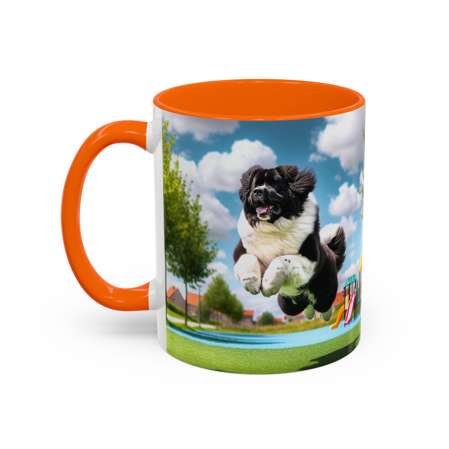 Taza de café con acento Landseer: el regalo perfecto para los amantes de los perros