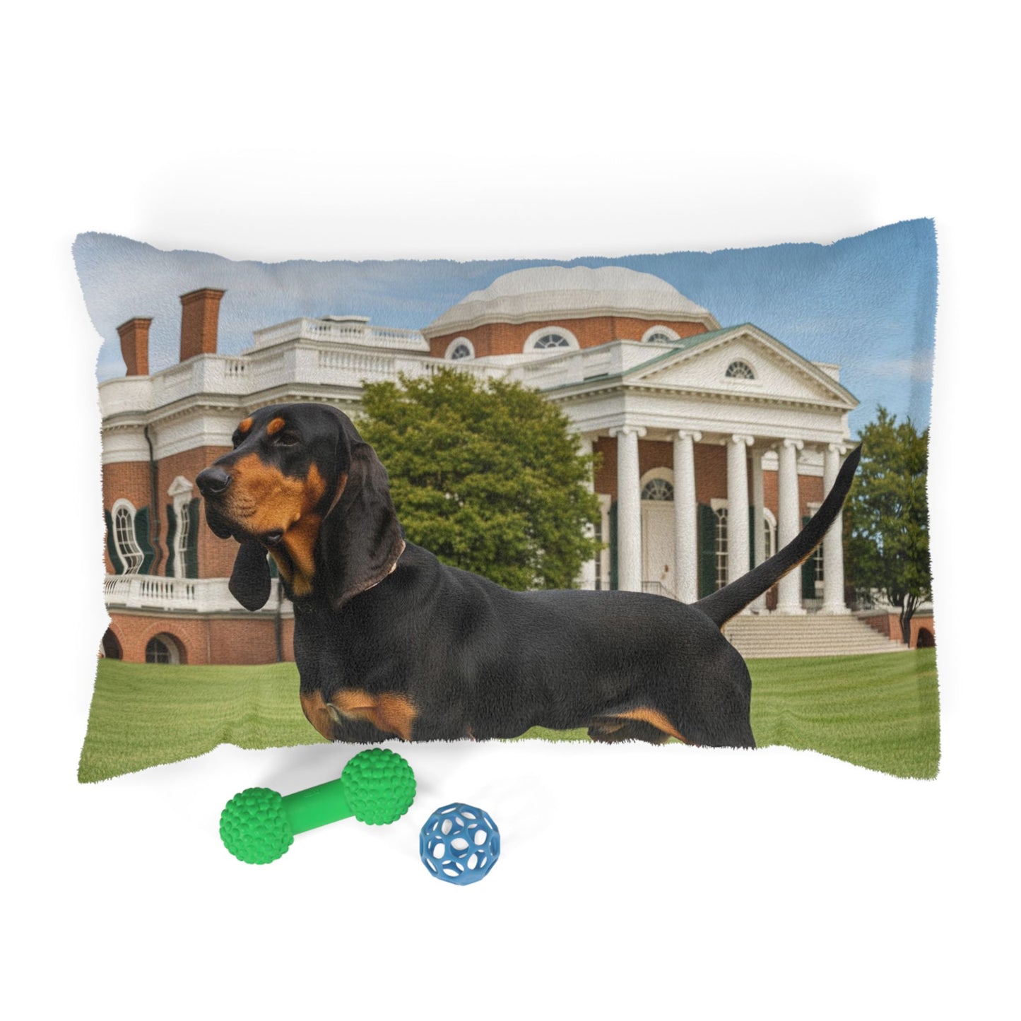 Black and Tan Coonhound Pet Bed
