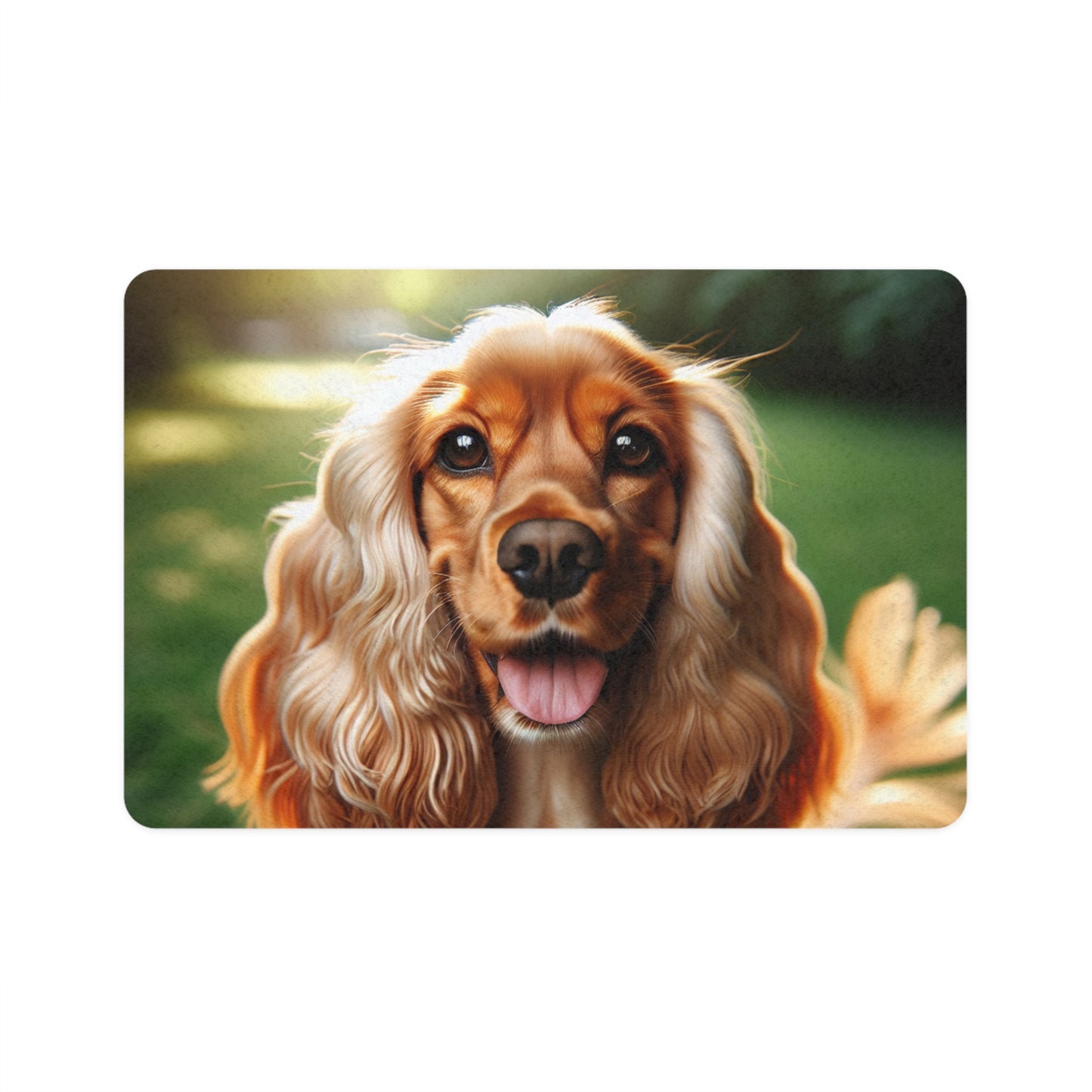 Pet Food Mat (12x18) - English Cocker Spaniel