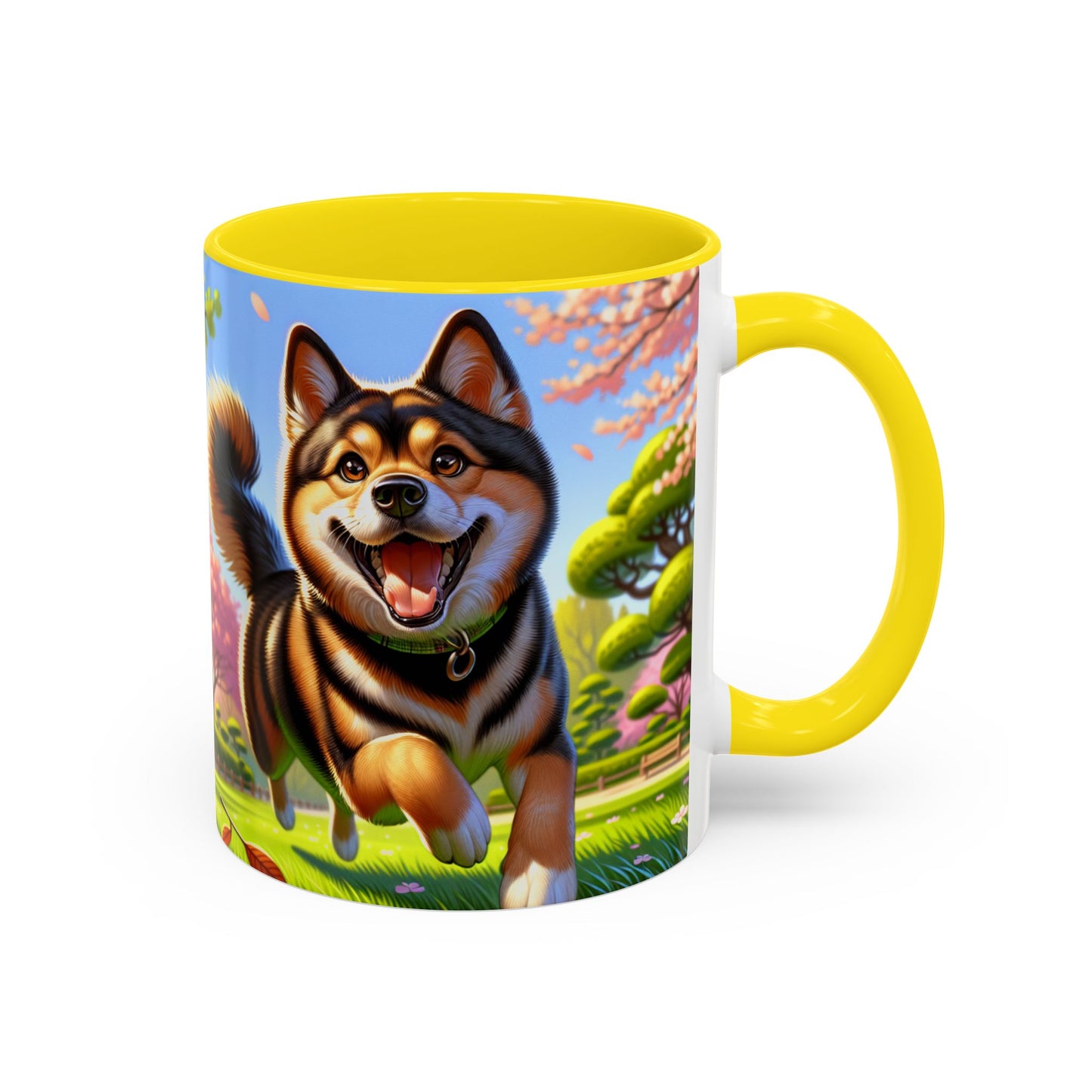 Taza de café con detalles de Shikoku: el regalo perfecto para los amantes de los perros