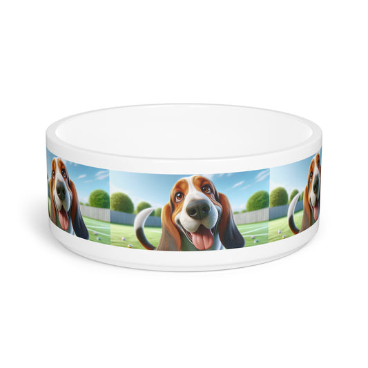 Basset Hound Pet Bowl