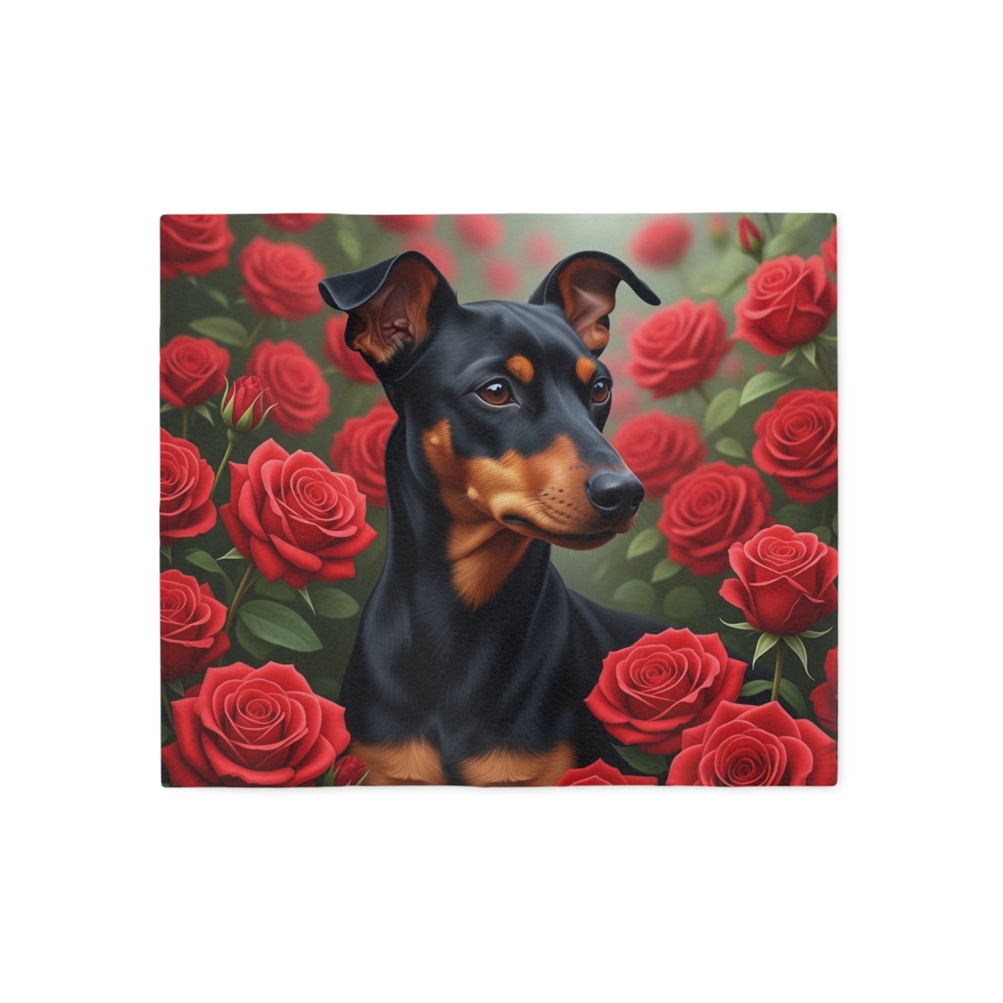 Manta sudadera con diseño de Manchester Terrier