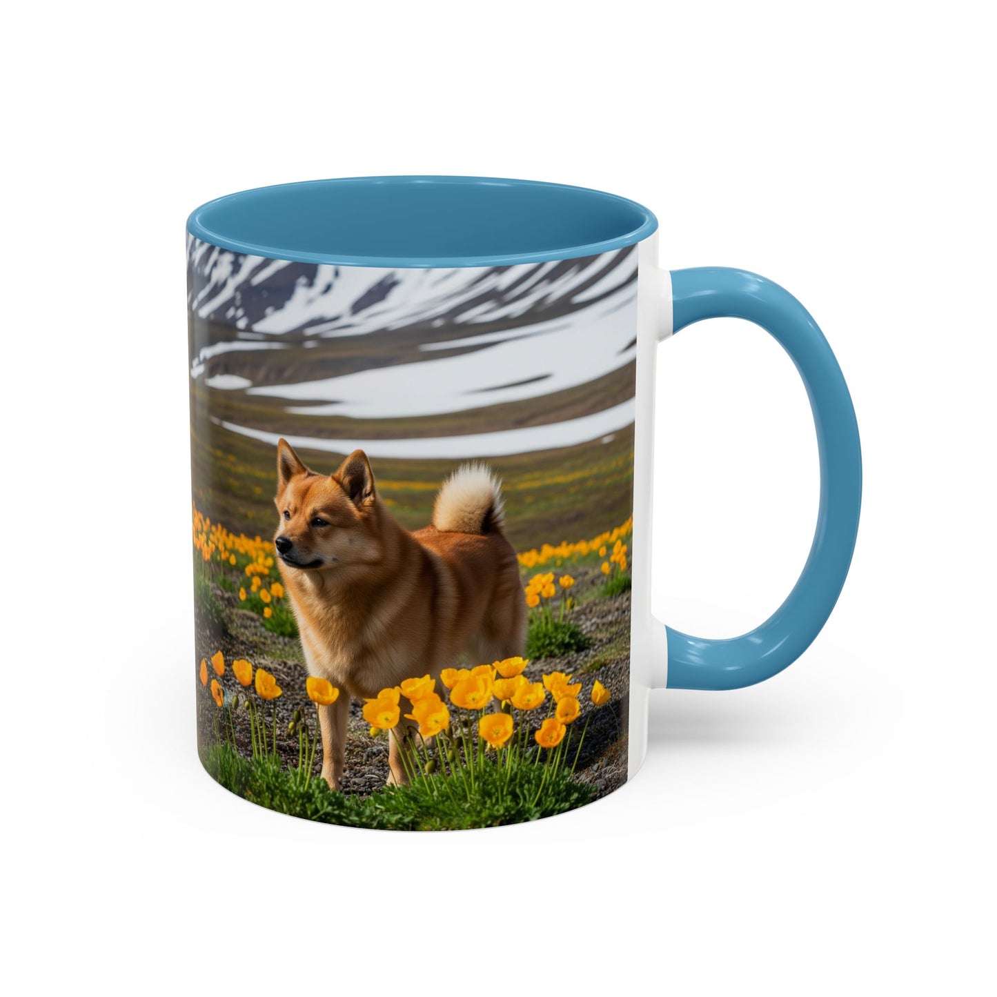 Mug à café avec motif Buhund norvégien - Cadeau idéal pour les amoureux des chiens