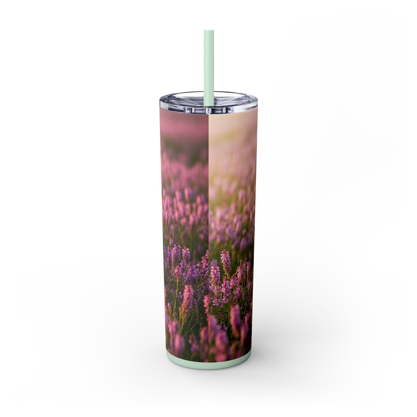 Skinny Tumbler with Straw – 20 oz Stainless Steel Cup