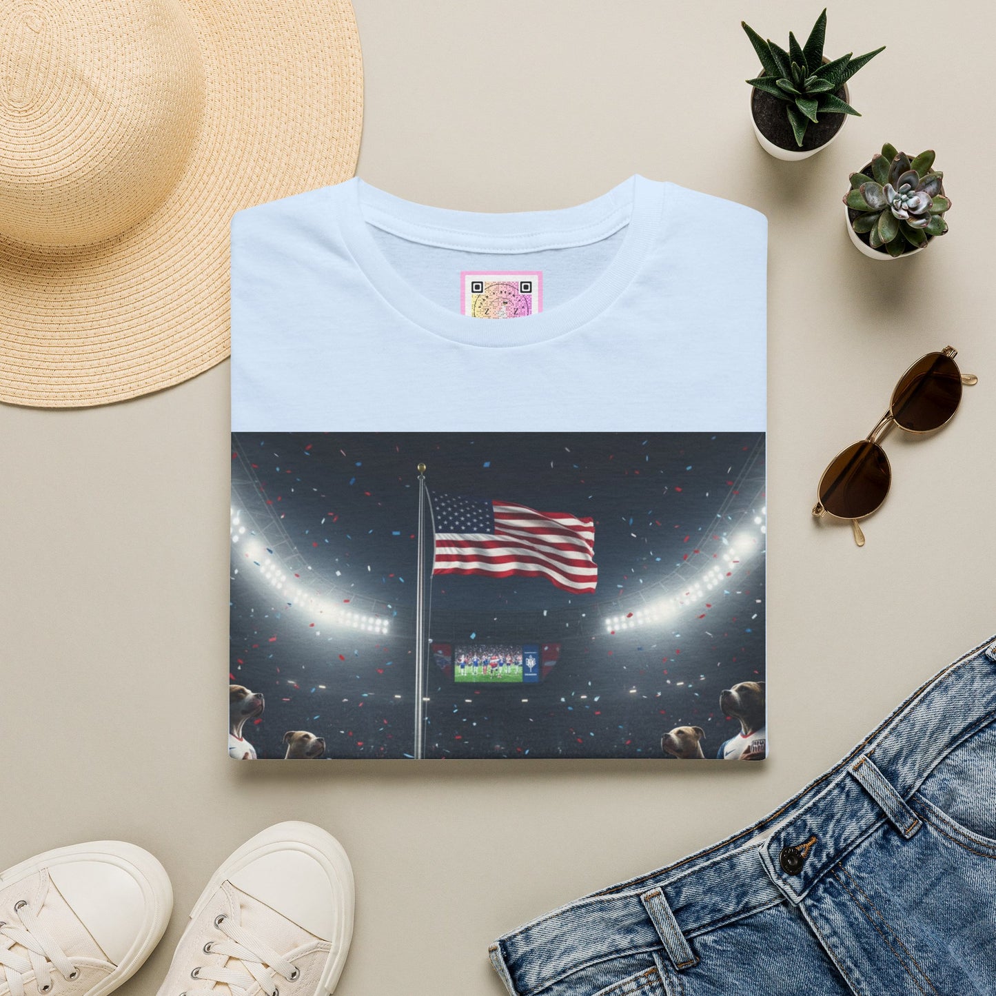 American Flag Championship T‑Shirt