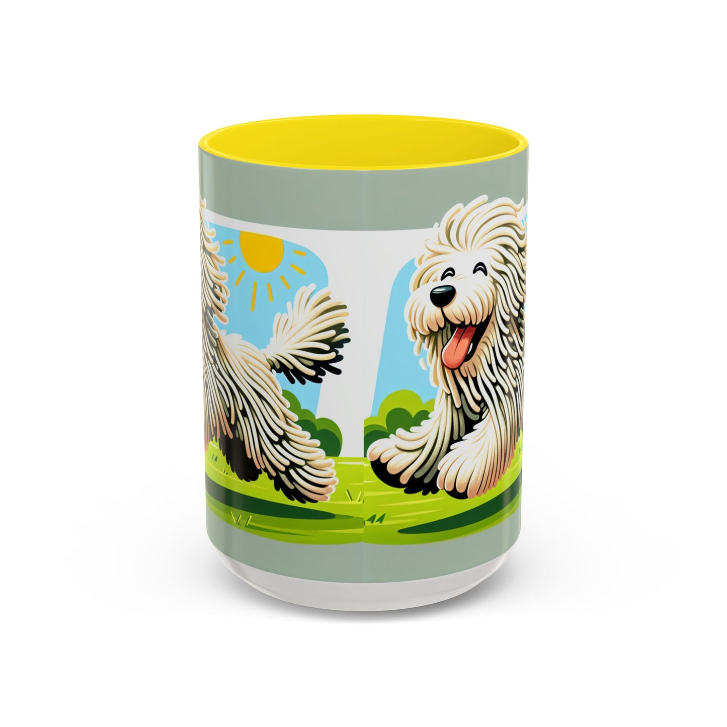 Mug Komondor Accent - Le cadeau idéal pour les amoureux des chiens
