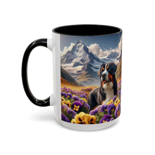 Greater Swiss Mountain Dog Accent Coffee Mug - Perfect Gift for Dog Lovers