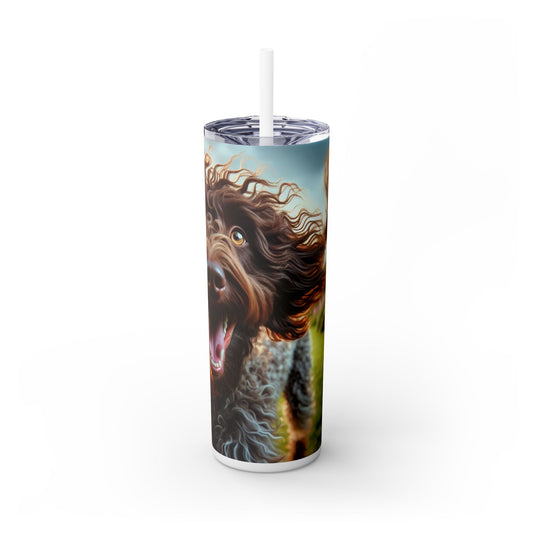 Pudelpointer Tumbler with Straw, 20oz