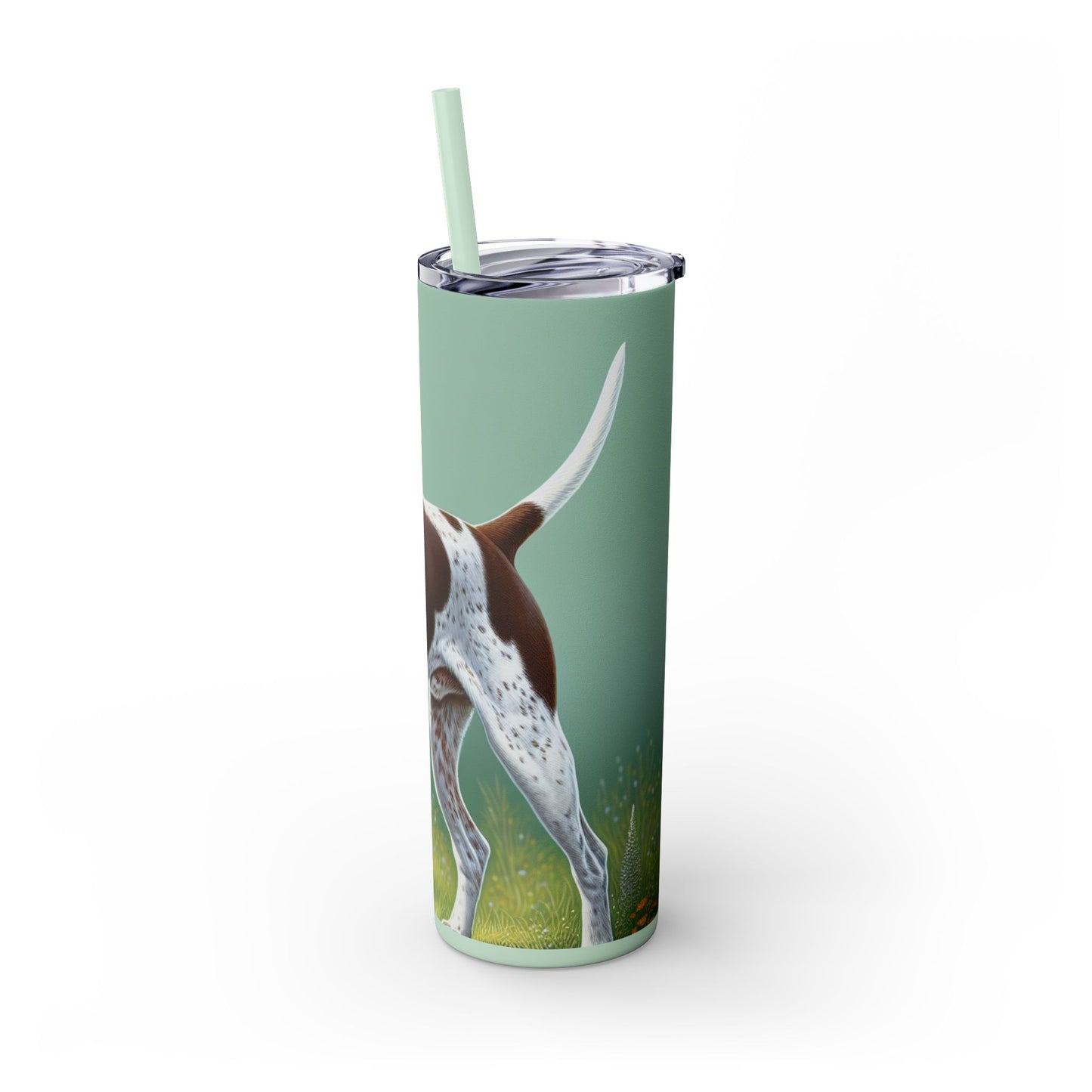 Pointer Skinny Tumbler with Straw, 20oz