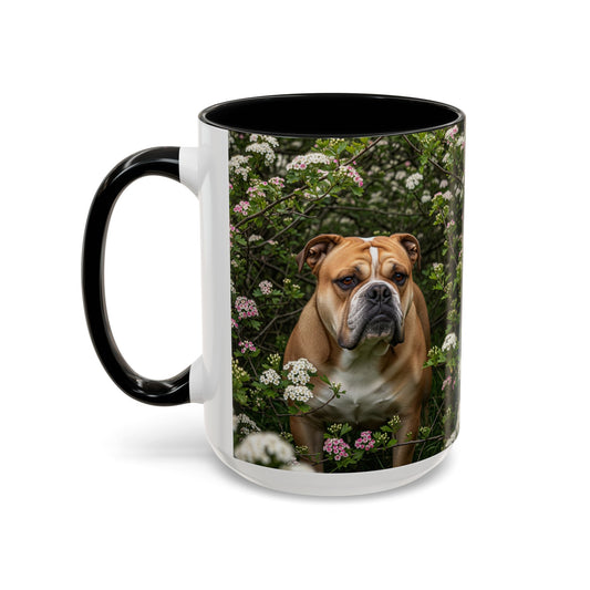 Taza de café con detalles de bulldog inglés antiguo: regalo perfecto para amantes de los perros