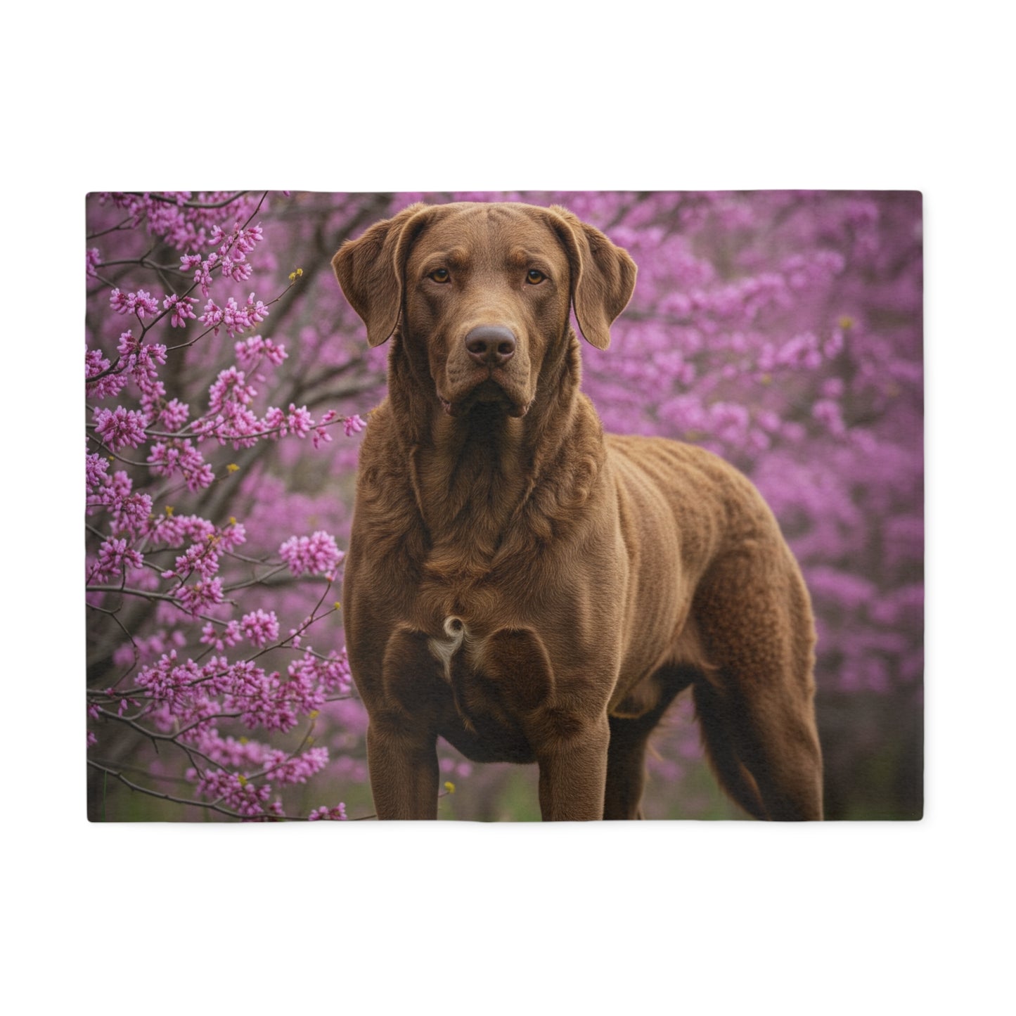 Chesapeake Bay Retriever Sweatshirt Blanket