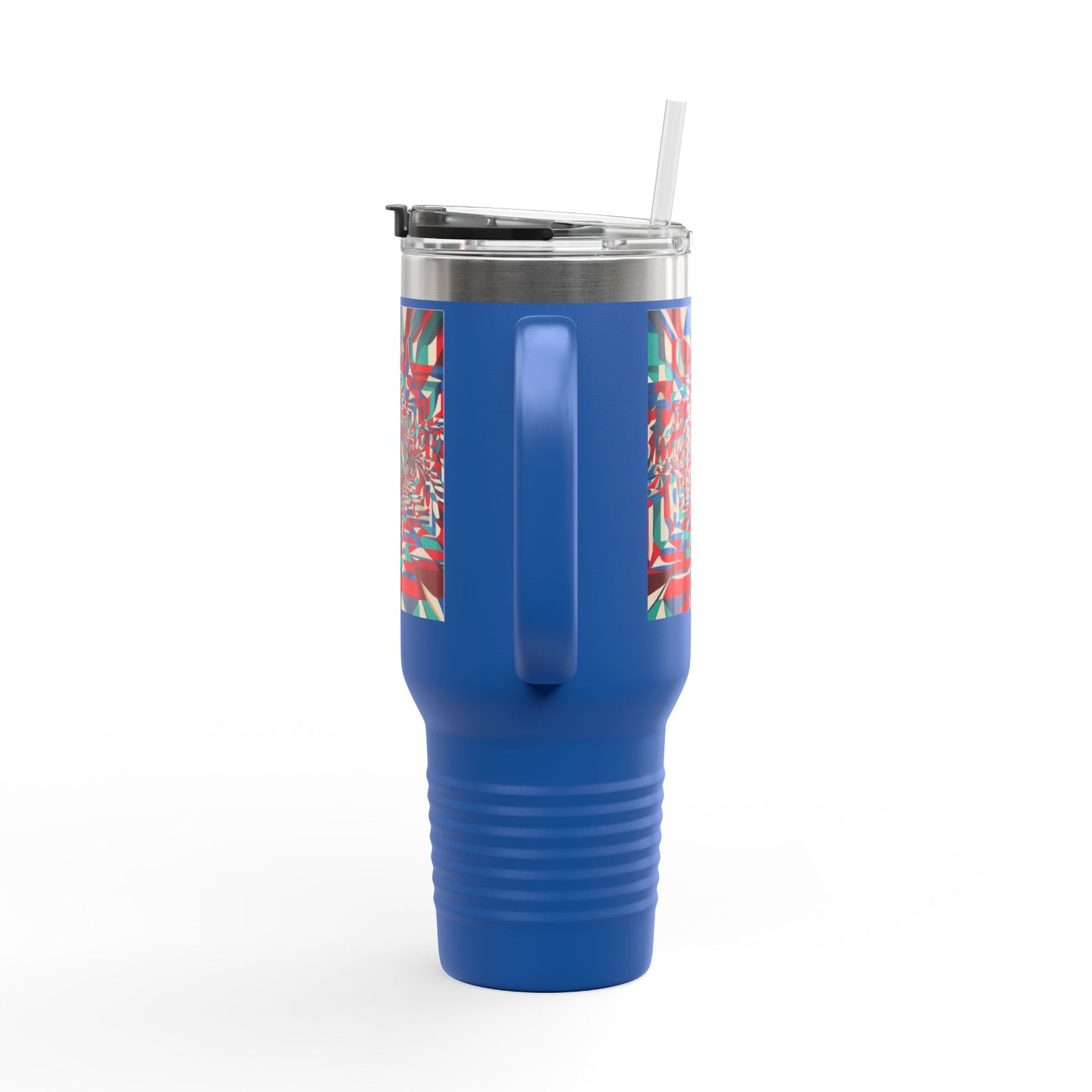 Optical Illusion Insulated Travel Mug, 40oz