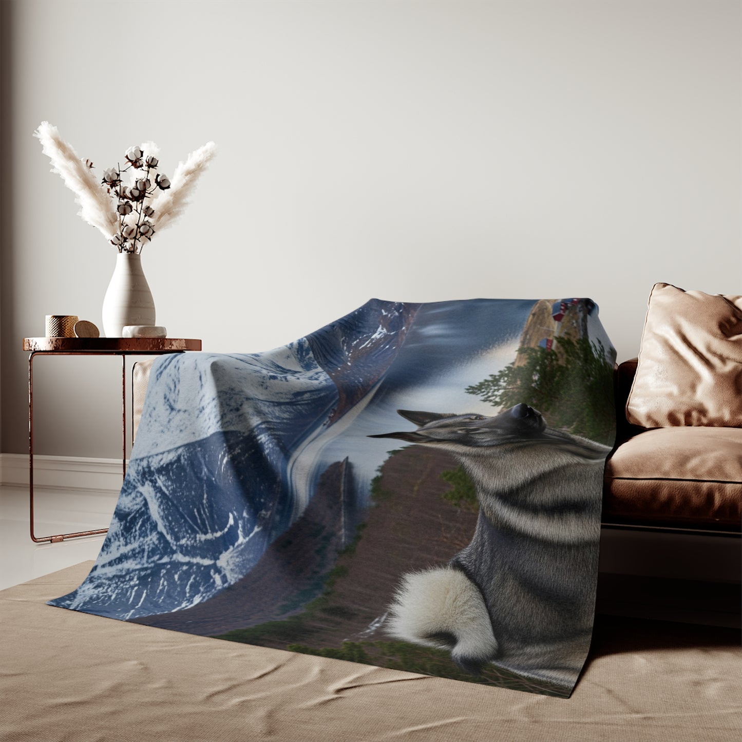Norwegian Elkhound Blanket