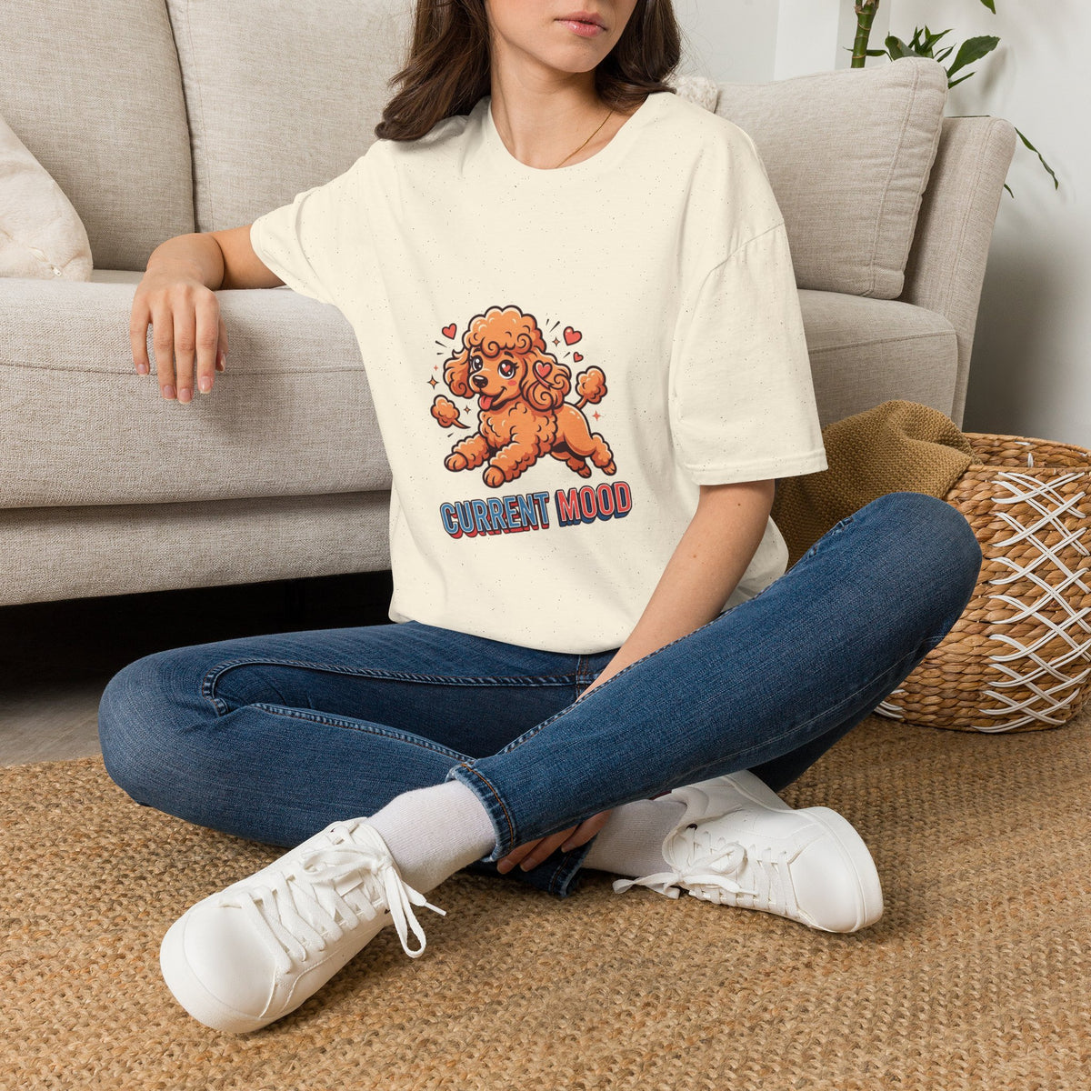 Poodle Current Mood Tee Shirt